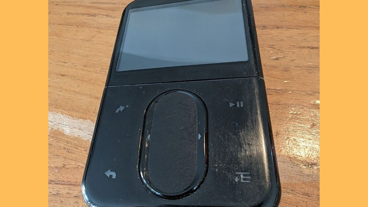 An old digital music player.